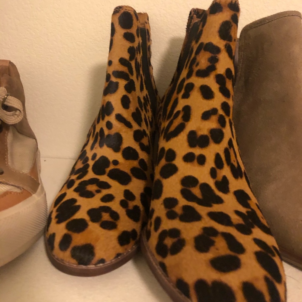 Madewell Leopard Regan Boot